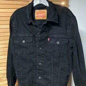 Levi's Classic Black Denim Jacket